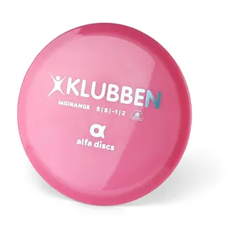 Golfdisc Midrange Klubben Rosa Mellomdistanse disc til frisbeegolf