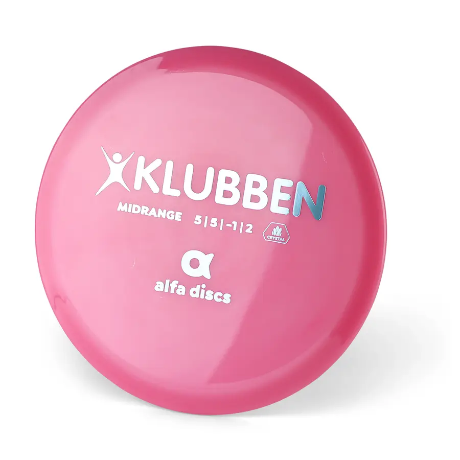 Golfdisc Midrange Klubben Rosa Mellomdistanse disc til frisbeegolf 