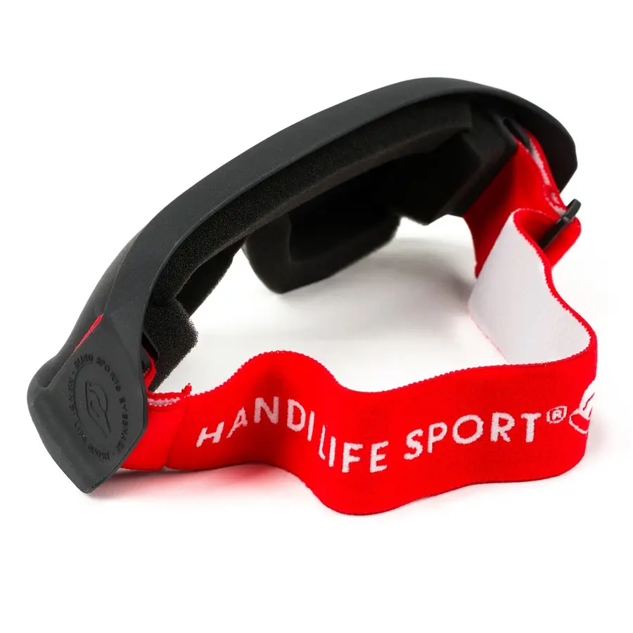 Handi Life Goalball Maske - rød Mobility briller - blendemaske 