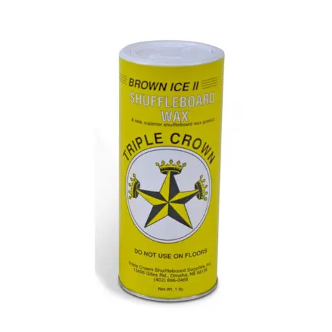 Shuffleboardsand vax Brown Ice II