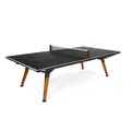 Bordtennisbord Cornilleau Lifestyle Svart | Utendørs | Med nett