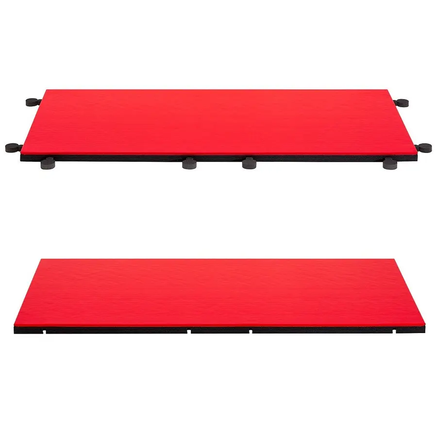 Kampsportmatte 200x100x4 cm I-TIS ProGame Trocellen® treningsmatte rød 