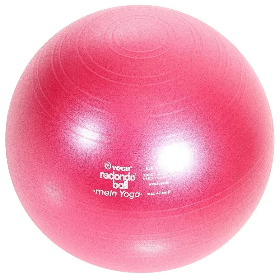Togu Redondo Yoga Ball 42 cm | 500 g | Rubinrød 
