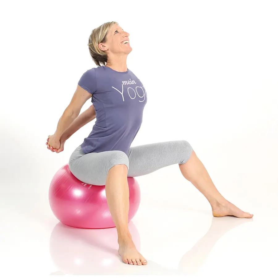 Togu Redondo Yoga Ball 42 cm | 500 g | Rubinrød 