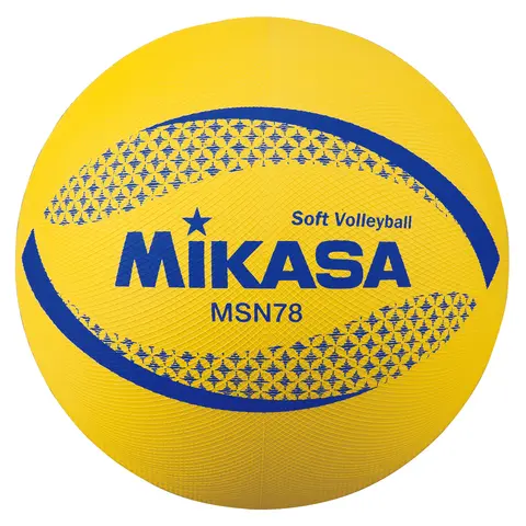 Volleyball Mikasa MSN78-Y Str 5 | Myk og lett ball | 12+ år
