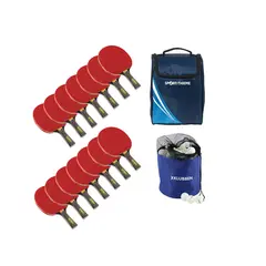 Bordtennissett Top Energy P40+ ITTF 14 racketer | 144 baller | 1 bag