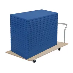 Turnmatter Sklisikker med vogn Kategori 3 | 15 matter 200x100x6 cm