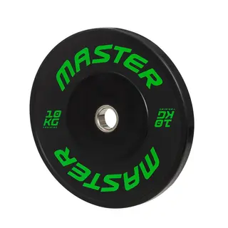 Vektskive MF HG Bumperplate 10 kg Hull: 50 mm