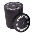 Vektskivesett MF Crossfit 120 kg Bumpervekter | 50 mm hull