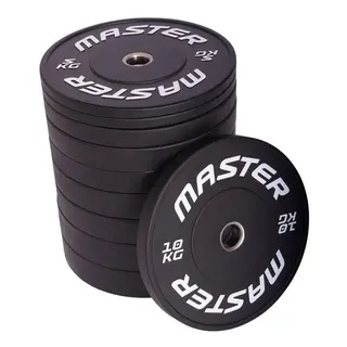 Vektskivesett MF Crossfit 120 kg Bumpervekter | 50 mm hull
