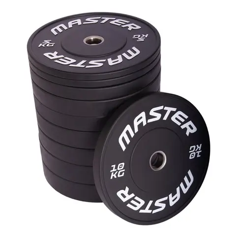 Vektskivesett MF Crossfit 120 kg Bumpervekter | 50 mm hull
