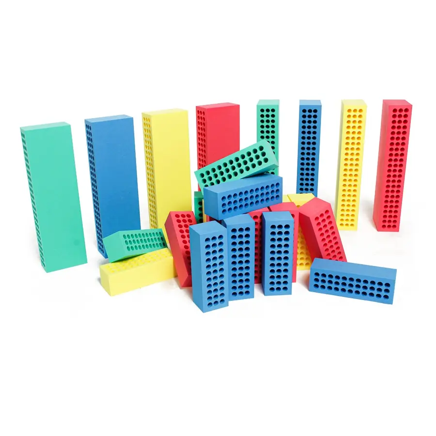 Skumblokker Kombisett BlockX 44 stk skumklosser med bag 