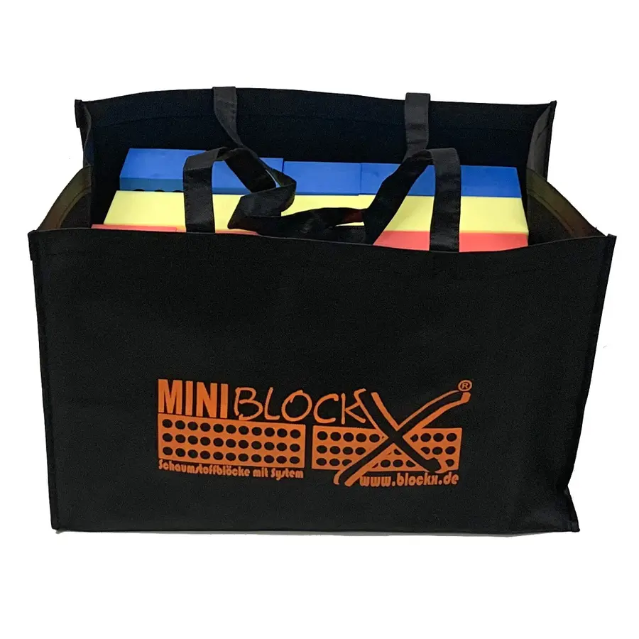 Tilbehør bæreveske til MiniBlockX Oppbevaring til små skumklosser 