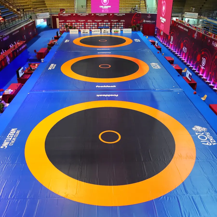 Wrestling matte 6x6 m For bryting, trening og konkurranse 