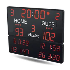 Resultattavle Bodet BTX6125 MS Multisport | 206 x 163,5 x 8,45 cm