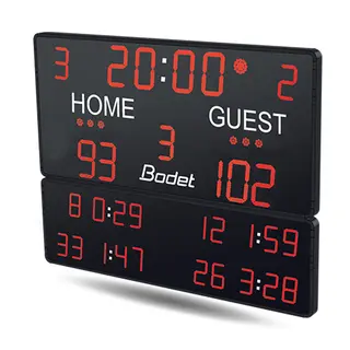 Resultattavle Bodet BTX6125 MS Multisport | 206 x 163,5 x 8,45 cm