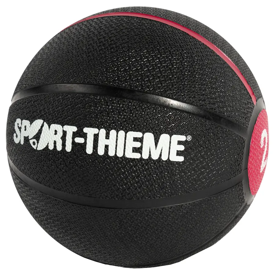 Medisinball Sport-Thieme 2 kg Gummiball med sprett og godt grep 