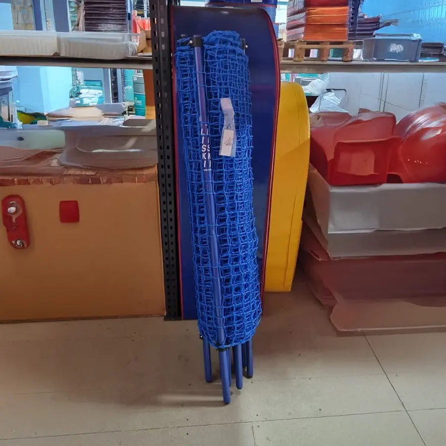 Alpingjerde B-C med stolper | 15 meter Blått | 1,3 m | 5x5 cm maske 