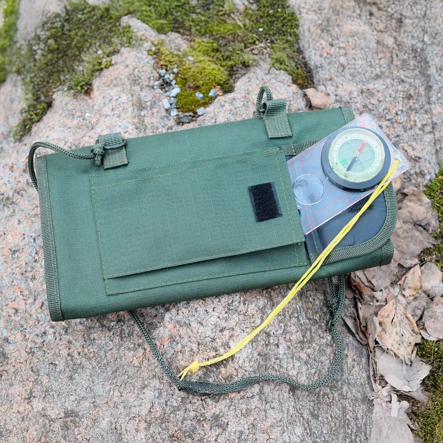 Kartmappe 27x38 cm Sammenleggbar | Regulerbar halssnor 