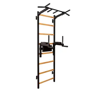 Ribbevegg BenchK 230 Svart Pull-up | Høydejusterbar dip bar