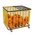 Klubben Ballvogn 102x80x76 cm Oppbevaring med lokk og lås
