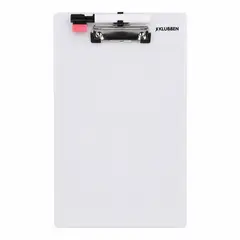 Klubben Skriveplate | 1 stk Whiteboard med klemme