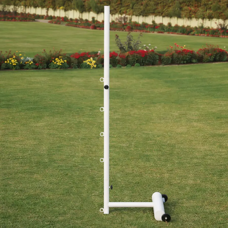 Volleyballstolper med motvekt Frittstående med hjul 