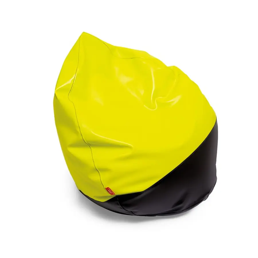 Sittesekk Pære Hvit 60 x 150 cm | Hvit/Grå 