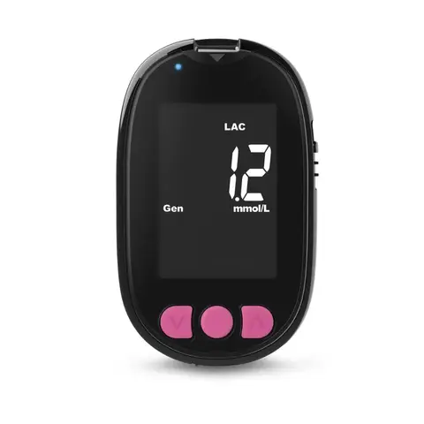 Laktatmåler TaiDoc Måler stabilt og er enkel å lese av