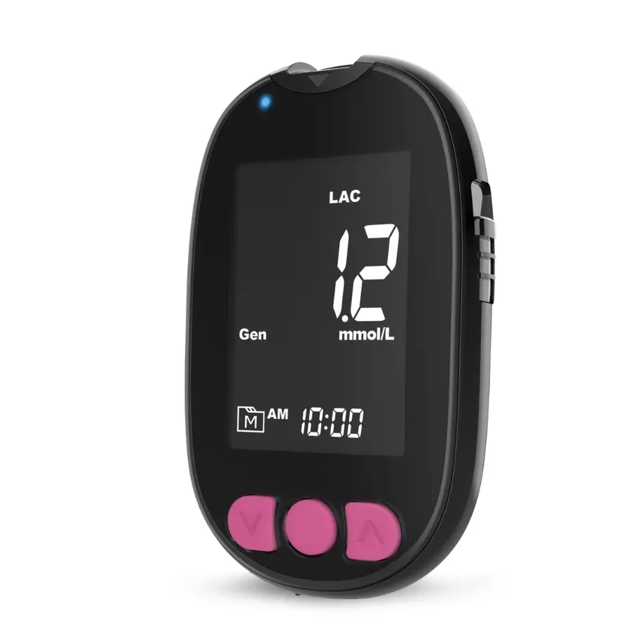Laktatmåler TaiDoc Måler stabilt og er enkel å lese av 