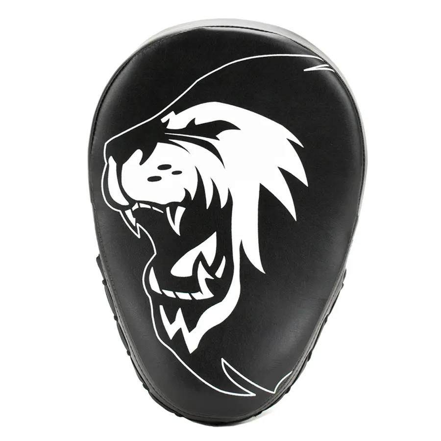 Super Pro Curved Punch Pads 1 par treningspads | svart/ hvit 