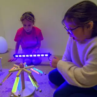 UV speilkarusell Fluoriserende Speiluro