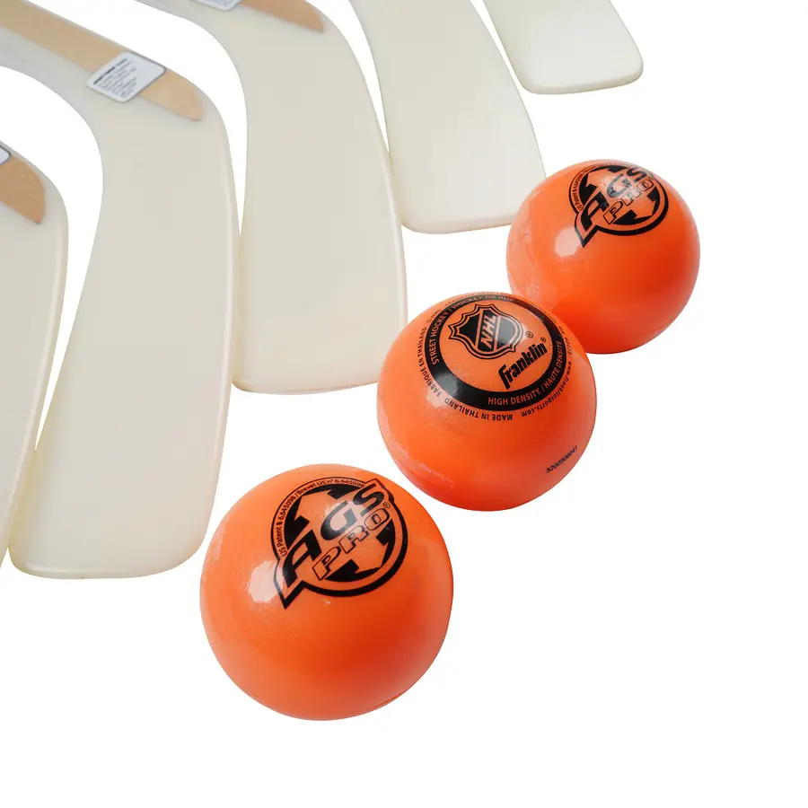 Sett Streethockey Sport-Thieme 95 cm | 10 køller, 3 baller 