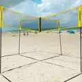 Sandvolleyball-sett Crossnet Four Square Kryssnett | Stolper | Banemarkering