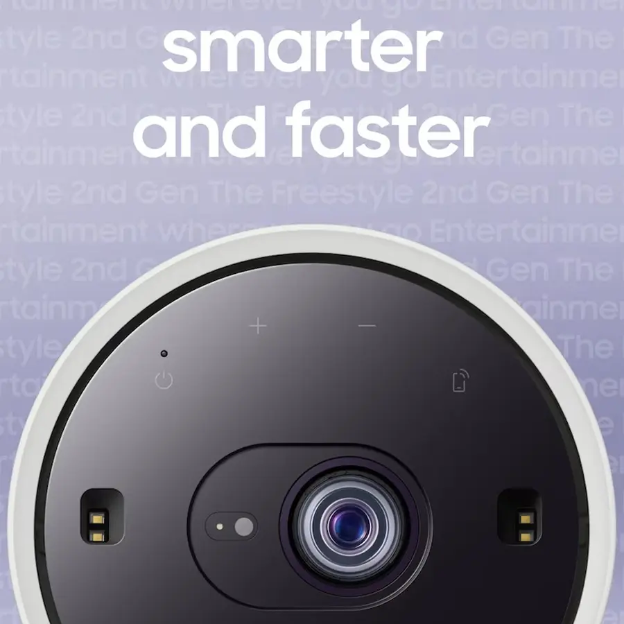 Projektor The Freesyle for vegg og tak Wi-Fi | Bluetooth | Smart TV | Høytaler 