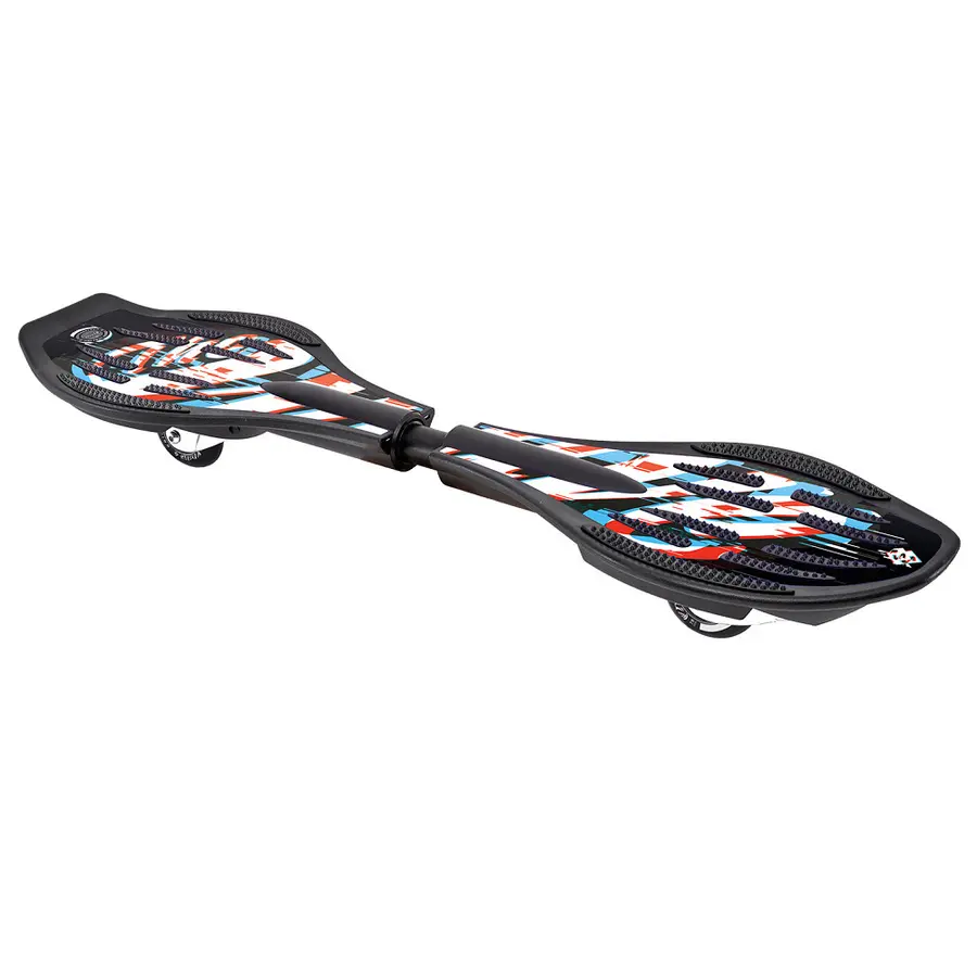 Street Surfing Black Glitch Waveboard Rullebrett | Fra 8 år+ 