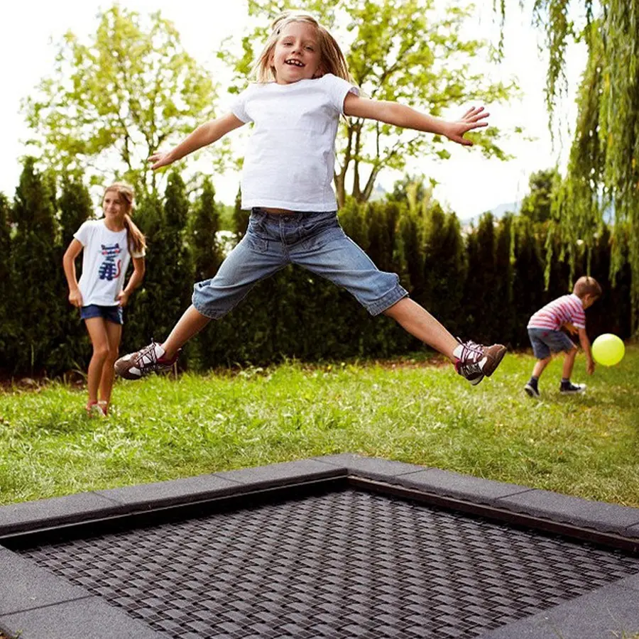 Hoppeduk Eurotramp Playground For Playground trampoliner 