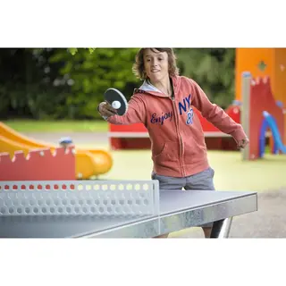 Bordtennisbord Cornilleau Park Utend&#248;rs | Gr&#229; | Med st&#229;lnett