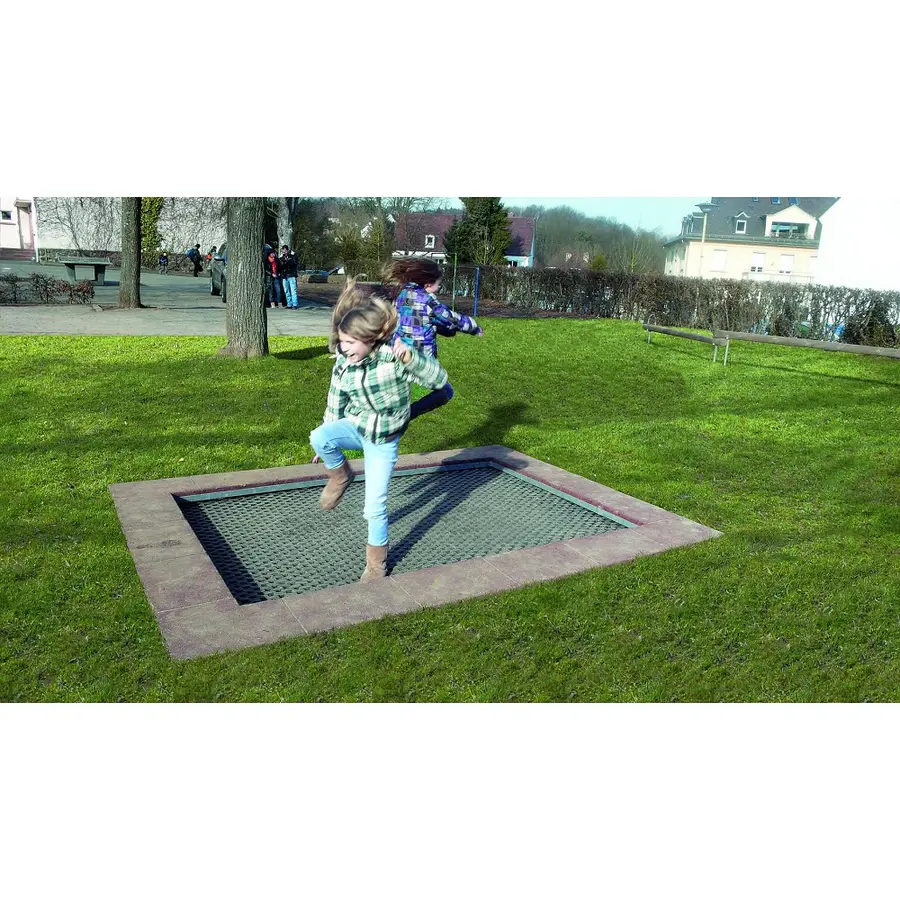 Trampoline Hally Gally 2012 Rød Svart hoppeduk 