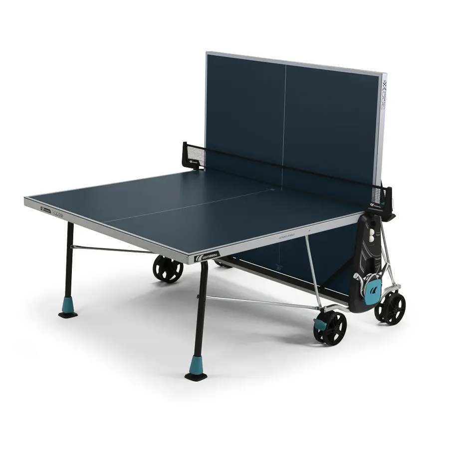 Bordtennisbord Cornilleau 300X Blå | Utendørs | Med nett 