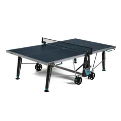 Bordtennisbord Cornilleau 400X Blå | Utendørs | Rullestol