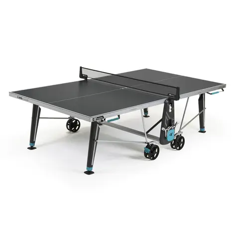 Bordtennisbord Cornilleau 400X Grå | Utendørs | Rullestol