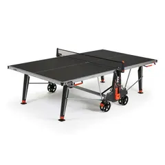 Bordtennisbord Cornilleau 500X Svart | Utendørs | Rullestol