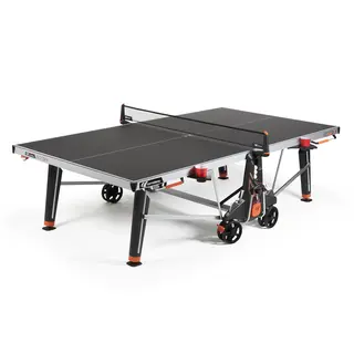 Bordtennisbord Cornilleau 600X Svart | Utendørs | Rullestol