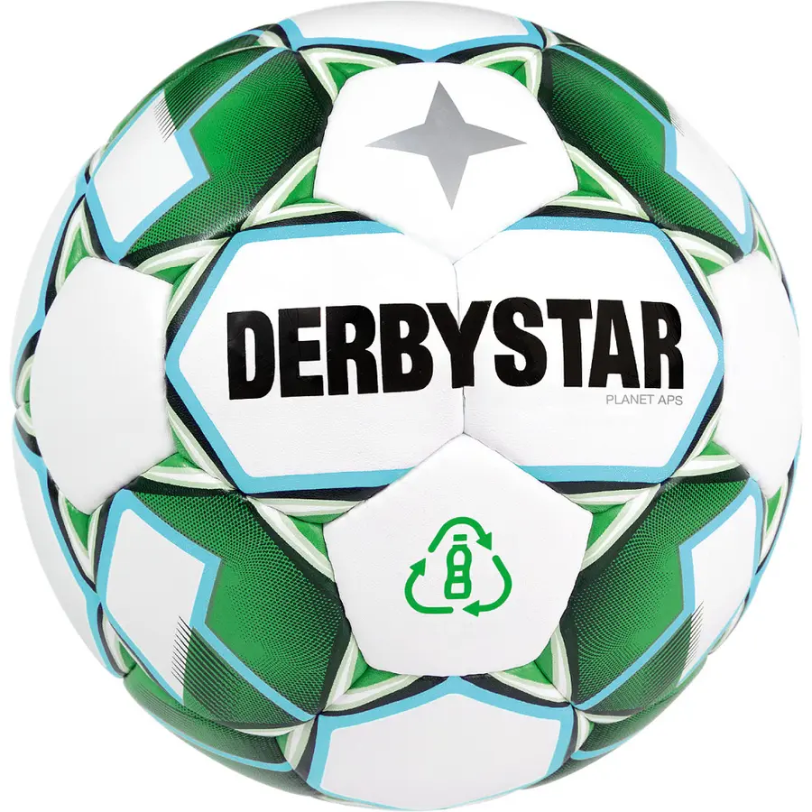 Fotball Derbystar Planet APS 5 Miljøvennlig fotball til kamp og trening 
