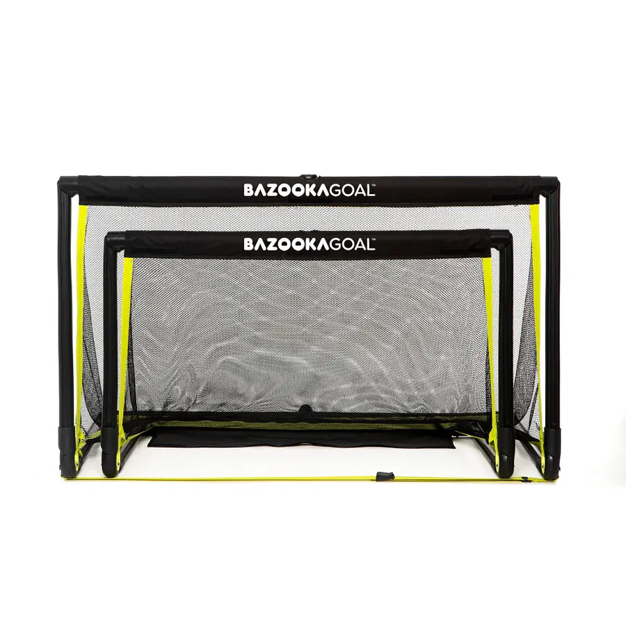 BazookaGoal XXL | 180X90 cm Pop up-mål for proffene / Sammenleggbart 