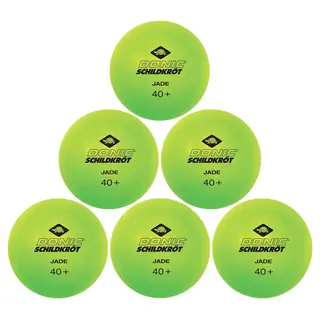 Bordtennisballer Schildkröt Glow 6 stk | Selvlysende