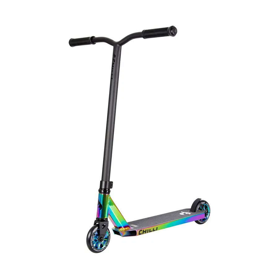 Sparkesykkel Chilli Rockey Neochrome Stuntsparkesykkel | Barn og ungdom 