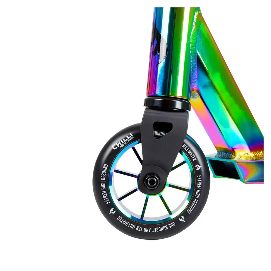 Sparkesykkel Chilli Rockey Neochrome Stuntsparkesykkel | Barn og ungdom 