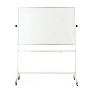 Whiteboard tavle 180x100 cm Tosidig whiteboardtavle p&#229; hjul